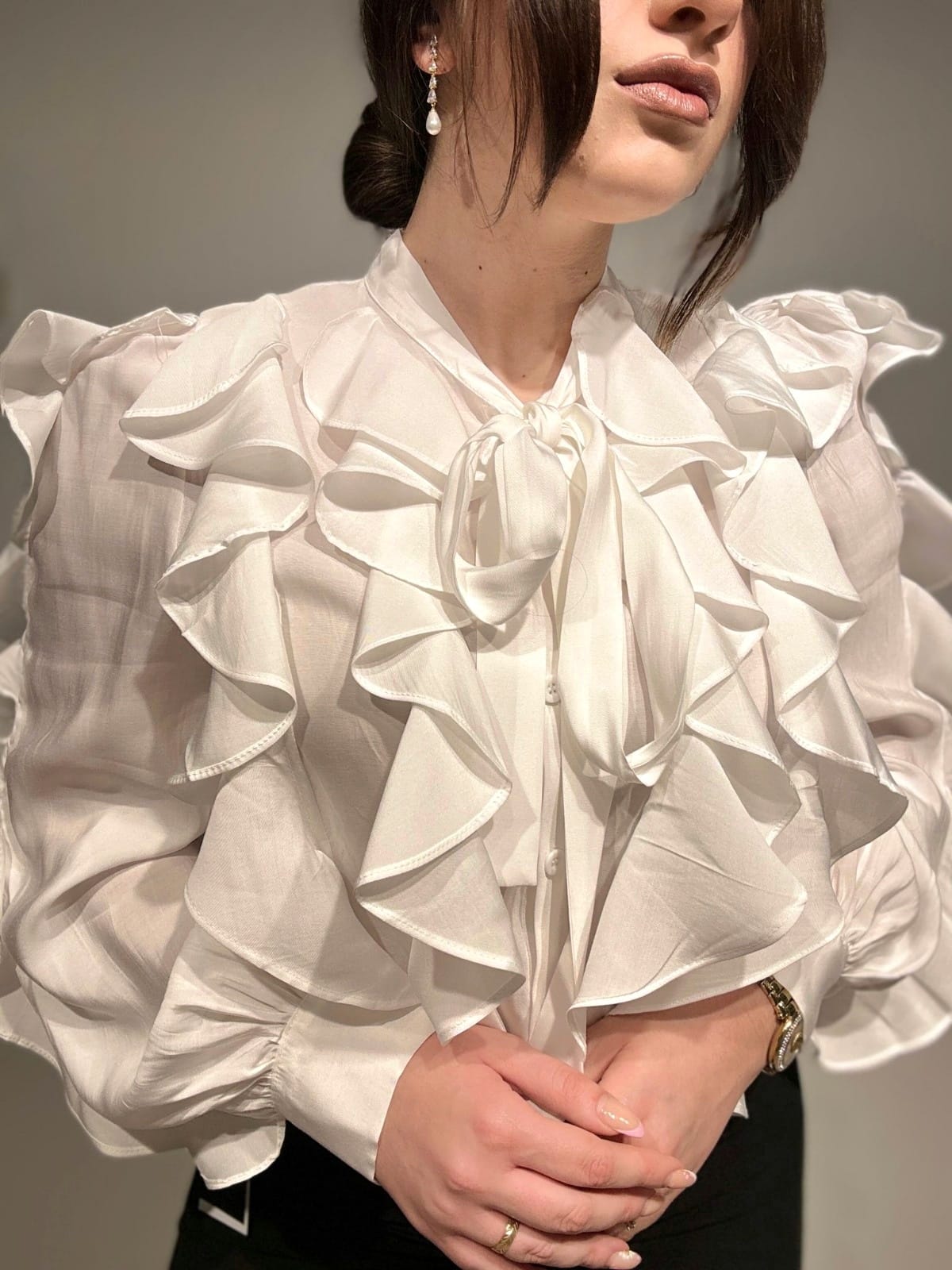 Camicia Volant