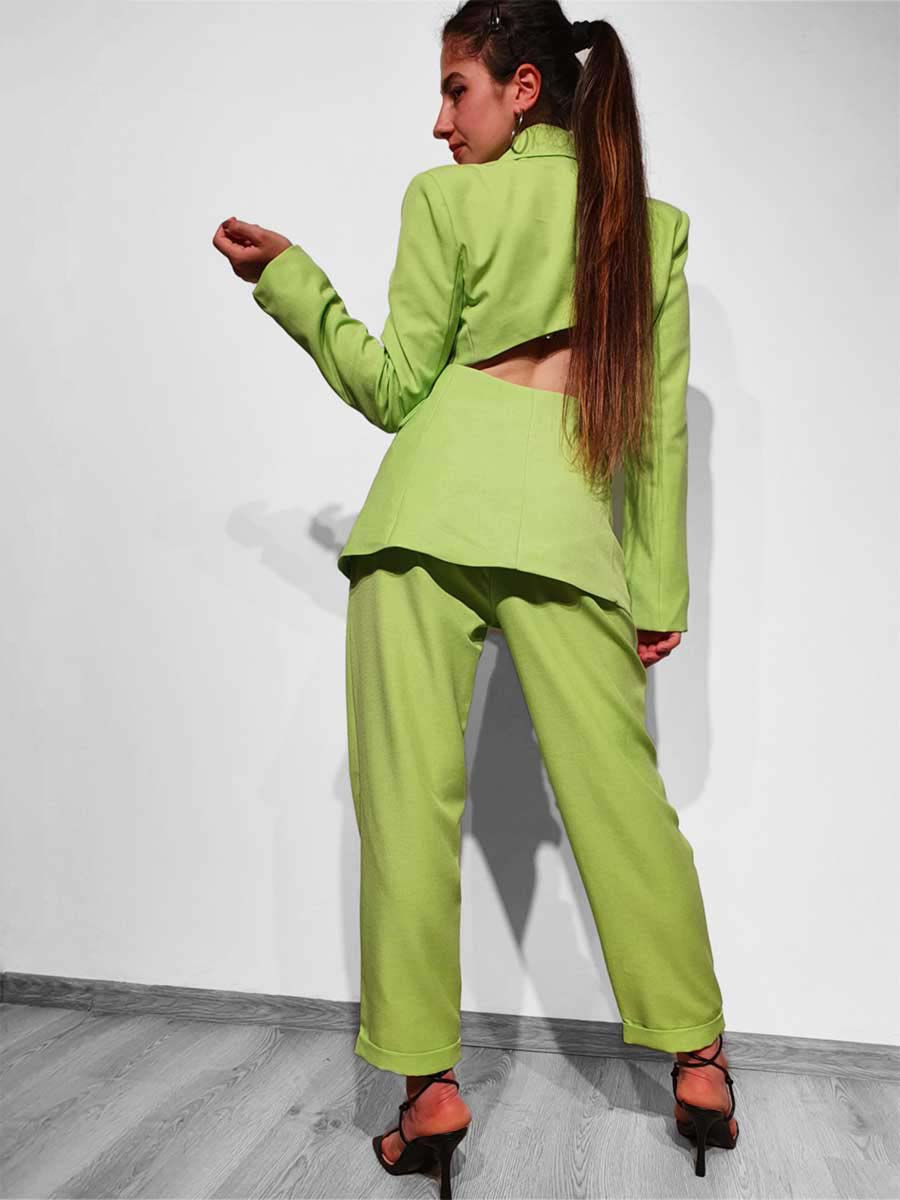 Pantaloni con risvolto